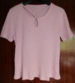 Damesblouse T-shirt kleur oud roze - maat 42/44, Kleding | Dames, Maat 42/44 (L), _, Ophalen of Verzenden, Korte mouw