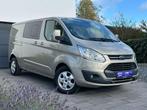Ford Transit Custom L2H1 2.0TDCi 170pk Automaat! Dubbele Cab, Auto's, 186 g/km, Gebruikt, 4 cilinders, Leder