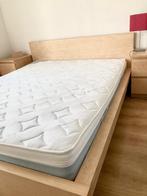 Slaapkamer Bed, Ophalen, Overige materialen, Gebruikt, Beige
