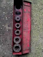 Draadsnijkoppen Ridgid/preston in metalen koffer 3/8" -1 1/2, Ophalen, Gebruikt