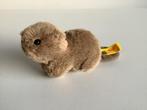 Vintage Steiff bevertje "Paddy" met knop en label, Verzamelen, Beren en Cherished Teddies, Ophalen of Verzenden, Zo goed als nieuw