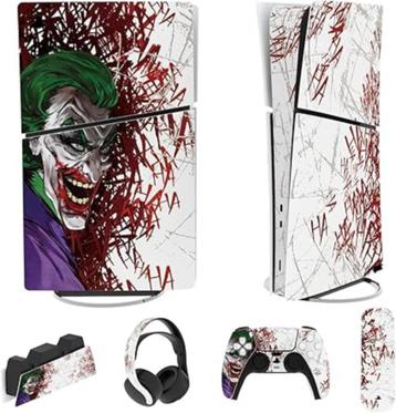 Beschermsticker voor PS5 Slim | joker beschikbaar voor biedingen