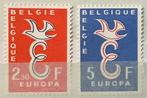 Nrs. 1064-1065. 1958. MNH**. Europese gedachte. OBP: 10,00 e, Postzegels en Munten, Postzegels | Europa | België, Orginele gom