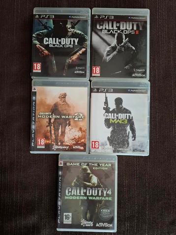 PS3 Call of Duty games €5/spel beschikbaar voor biedingen