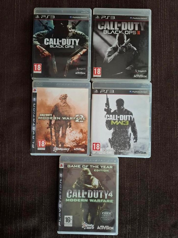 PS3 Call of Duty games €5/spel, Games en Spelcomputers, Games | Sony PlayStation 3, Zo goed als nieuw, Ophalen of Verzenden