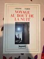 VOYAGE AU BOUT DE LA NUIT. CELINE & TARDI. Gallimard 1988., Enlèvement ou Envoi