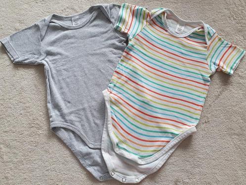 Lot de 2 bodies manches courtes - Taille 92 - Baby Club, Kinderen en Baby's, Kinderkleding | Maat 92, Zo goed als nieuw, Jongen of Meisje