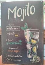 Nieuw mojito ijzeren bord, Verzamelen, Ophalen of Verzenden, Nieuw