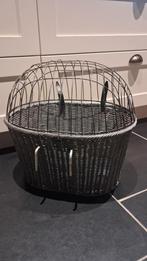 fietsmand hondje, Fietsen en Brommers, Fietsaccessoires | Fietsmanden, Ophalen of Verzenden, Zo goed als nieuw, Fietsmand, Stuurbevestiging