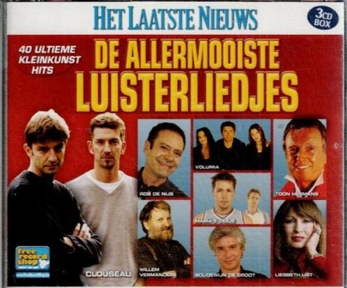 3 x CD   -   Het Laatste Nieuws - De Allermooiste Luisterlie, CD & DVD, CD | Autres CD, Enlèvement ou Envoi