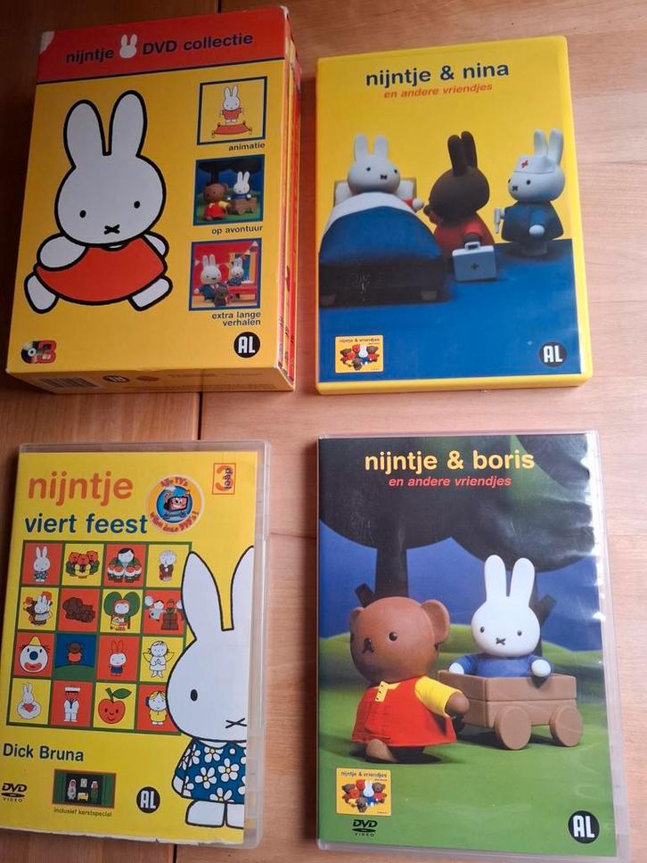 Dvd's Nijntje, Cd's en Dvd's, Dvd's | Tekenfilms en Animatie, Gebruikt, Tekenfilm, Alle leeftijden, Ophalen