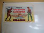 Affiche du film VERA CRUZ, Rectangulaire horizontal, A1 jusqu'à A3, Comme neuf, Cinéma et TV