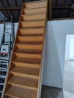 Trap  in hout, Doe-het-zelf en Bouw, Ladders en Trappen, Ophalen of Verzenden, Gebruikt, Trap