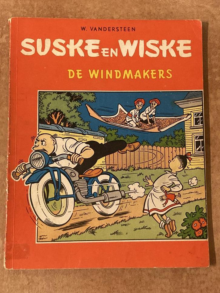 Suske en Wiske - Nr. 27 - De Windmakers - Derde druk - 1962, Livres, BD, Utilisé, Une BD, Enlèvement ou Envoi