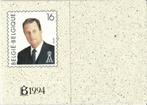 BELGIUM * JAARMAP 1994 uitgegeven door Bpost + zw/w velletje, Ophalen of Verzenden, Zonder stempel, Postfris, Postfris