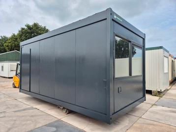 3x kantoorunit, bouwkeet, woonunit, huisvesting, container  beschikbaar voor biedingen
