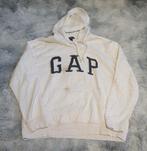 Sweat à capuche Gap blanc cassé – Taille M – Logo brodé, Enlèvement ou Envoi, GAP, Porté, Blanc