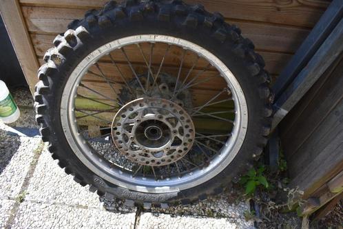 17" lichtmetalen crossachterwiel., Motoren, Onderdelen | Merk-onafhankelijk, Gebruikt, Ophalen