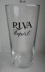 RIVA export 33 cl, Collections, Comme neuf, Enlèvement ou Envoi, Verre ou Verres