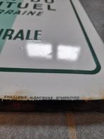 Ancienne plaque émaillée publicitaire Alsace emaille bord, Collections, Marques & Objets publicitaires, Utilisé, Enlèvement ou Envoi