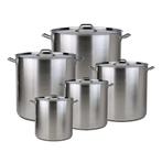 Kookpan / Soeppan Inox  98 - 71 - 50 - 36 - 27 Liter, Zakelijke goederen, Horeca | Keukenapparatuur, Ophalen of Verzenden, Overige typen