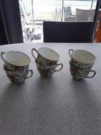 Royal Winton ' Queen Anne ' Needlepoints Tea Cups 5 pieces, Antiek en Kunst, Ophalen