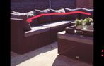 loungeset L-vorm en 1zit Bois le Duc, Tuin en Terras, Tuinmeubel-accessoires, Ophalen, Gebruikt