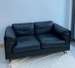 Tweezit in leder, Ophalen, Gebruikt, 150 tot 200 cm, Tweepersoons