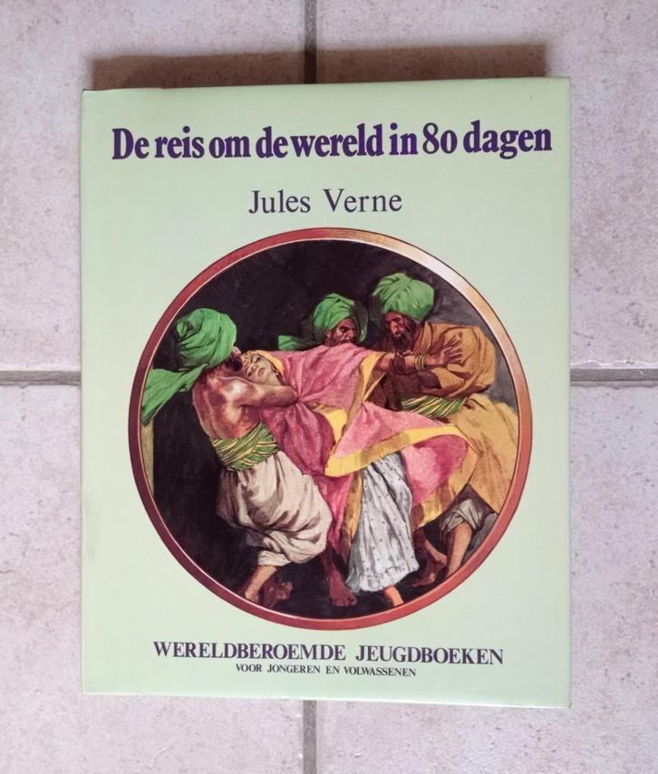 De reis om de wereld in 80 dagen (Jules Verne), Boeken, Kinderboeken | Jeugd | 13 jaar en ouder, Zo goed als nieuw, Fictie, Ophalen of Verzenden