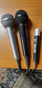 3x vintage microfoons, Muziek en Instrumenten, Ophalen of Verzenden