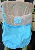 Nestzakje winter Turquoise met olifantje, Enfants & Bébés, Comme neuf, Moins de 70 cm, Enlèvement ou Envoi, Sac de couchage