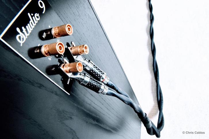 'World of Twist' 7AWG luidsprekerkabels van Chris Cables, TV, Hi-fi & Vidéo, Câbles audio & Câbles de télévision, Neuf, Câble de haut-parleur