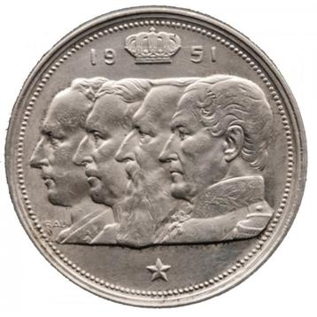 Belgique - 100 francs - 4 rois 1951