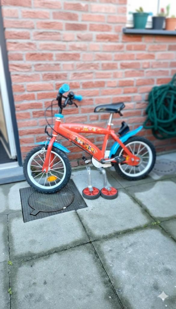Jongensfiets 12 inch, Fietsen en Brommers, Fietsen | Kinderfietsjes, Zijwieltjes, Ophalen