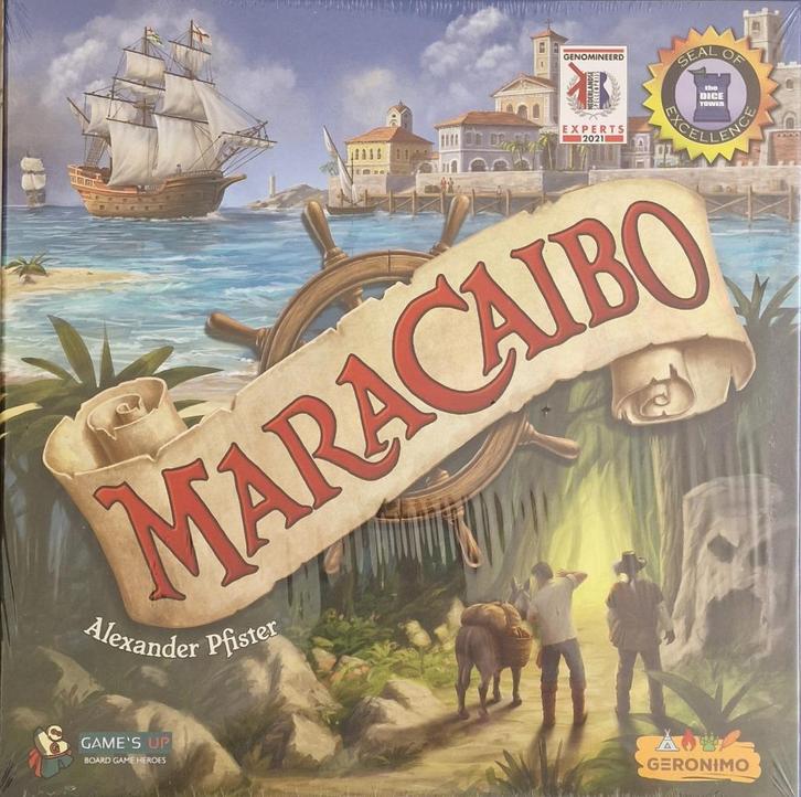 Maracaibo - Nieuw - Nederlandstalig, Hobby en Vrije tijd, Gezelschapsspellen | Bordspellen, Nieuw, Een of twee spelers, Drie of vier spelers