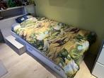 berçeau, Enfants & Bébés, Comme neuf, Sommier à lattes, Enlèvement, 180 cm ou plus