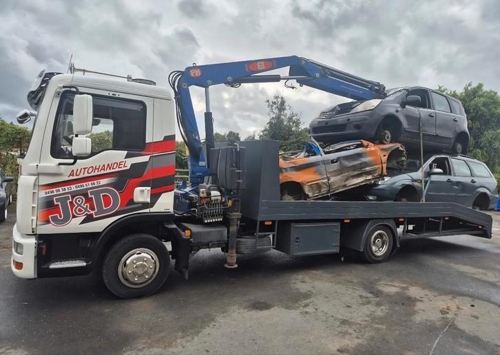 Opkoop oud ijzer & autowrakken, Doe-het-zelf en Bouw, Metalen, Ophalen of Verzenden