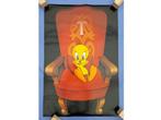Poster: Tweety, Rechthoekig Staand, Deurposter of groter, Ophalen of Verzenden, Zo goed als nieuw