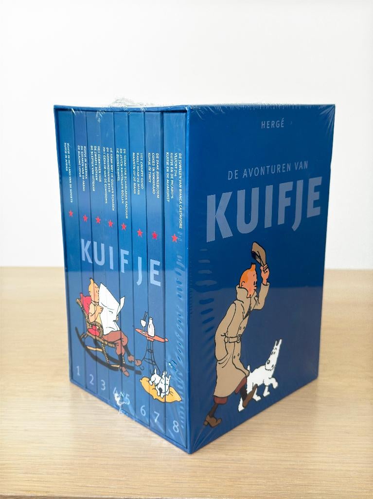De avonturen van Kuifje / 8-delige verzamelbox NIEUW SEALED, Neuf, Enlèvement ou Envoi, Série complète ou Série, Herge