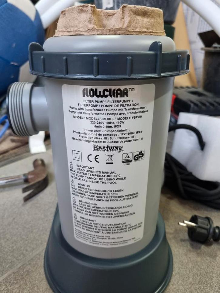 flowclear pomp 58389 (Nieuw), Tuin en Terras, Zwembad-toebehoren, Nieuw, Ophalen of Verzenden