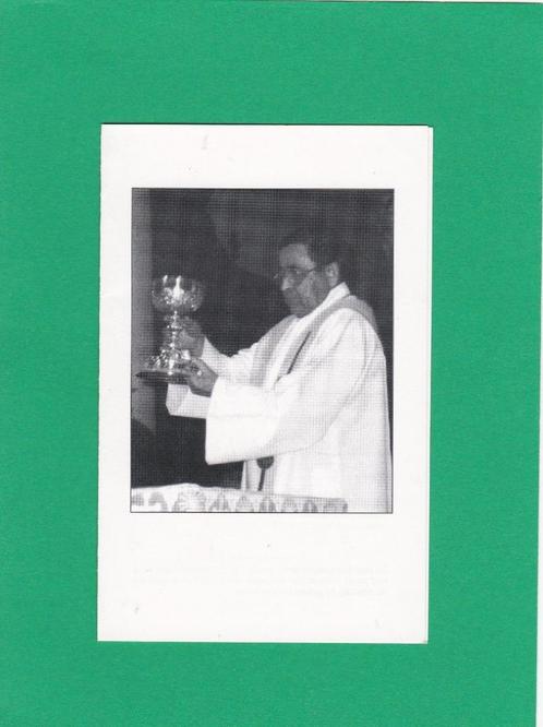 DP Priester pater Richard Van Doorslaer, Verzamelen, Bidprentjes en Rouwkaarten, Bidprentje, Ophalen of Verzenden