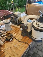 jacuzzifilter+zandfilter+heldere pomp+accessoires, Ophalen, Gebruikt, Filter