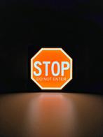 STOP DO NOT ENTER LED Lamp – Retro Verkeersbord, Led-lamp, Minder dan 30 watt, Retro, Gamer, Nieuw