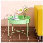 bijzettafel / plantenstandaard / plant stand, Ophalen, Minder dan 45 cm, Metaal of Aluminium, Rond