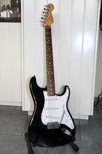 Fender Standard Stratocaster Mex 2008 Black SSS, Comme neuf, Solid body, Enlèvement, Fender