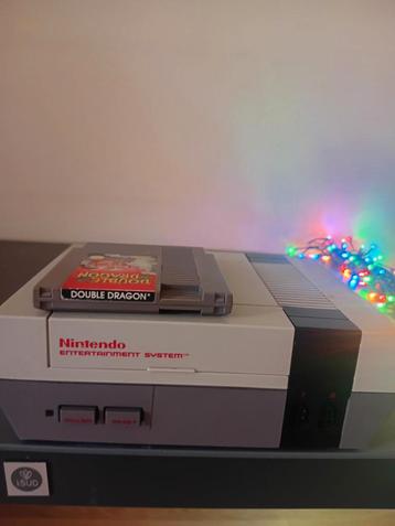 Nintendo nes + game double dragon, Enlèvement ou Envoi, Utilisé
