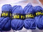 Big Follies Wol - 4 stuks - Kleur: Konings-Donkerblauw, Hobby & Loisirs créatifs, Tricot & Crochet, Enlèvement, Neuf, Tricot ou Crochet