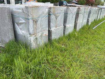 Keerwanden 1m op 50 cm, 100 stuks, Enlèvement, Neuf, Béton