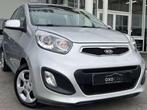 Kia Picanto 1.0i Essence / LED / USB / Faible KM / GARANTIE, Euro 5, Stof, Gebruikt, Zwart