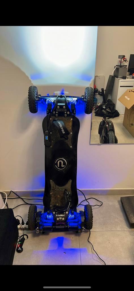 Propel Endeavor 3GT elektrisch skate met tandwielaandrijving, Sport en Fitness, Skateboarden, Zo goed als nieuw, Skateboard, Ophalen